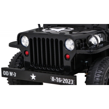 Jeep Wojskowy Retro Pojazd na akumulator JH-103